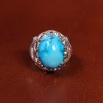 انگشتر فیروزه شجری مردانه کد 18735