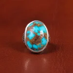 انگشتر فیروزه شجری مردانه کد 18931