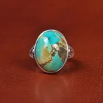 انگشتر فیروزه شجری مردانه کد 18941