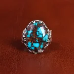 انگشتر فیروزه شجری مردانه کد 18954