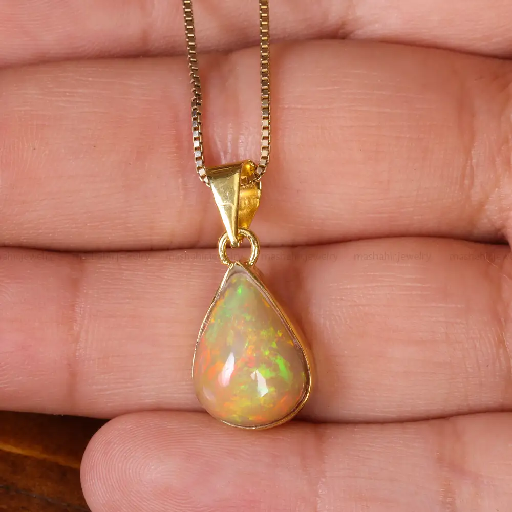 گردنبند اوپال زنانه کد 19061