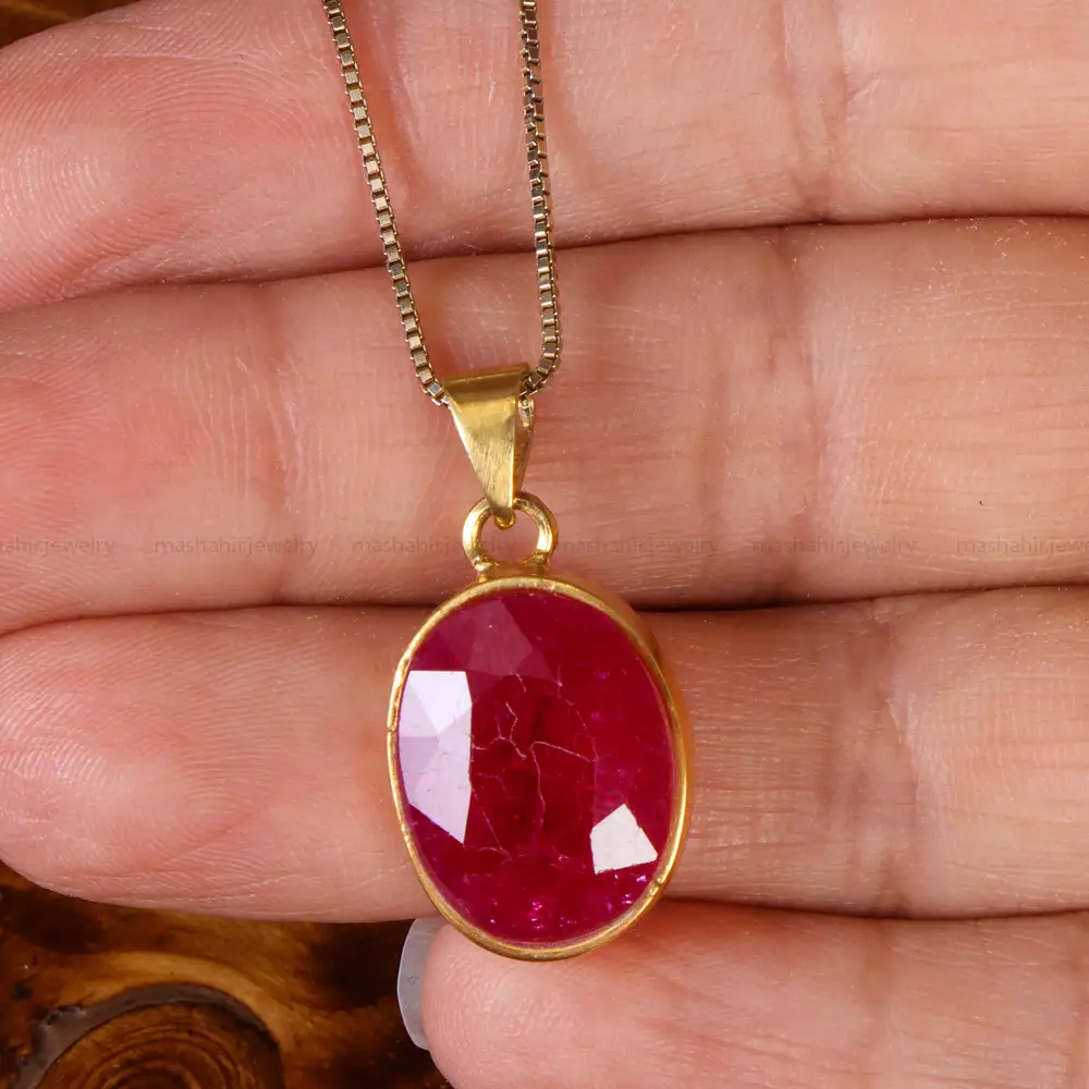 گردنبند سنتاتیک یاقوت اسپرت کد 19121