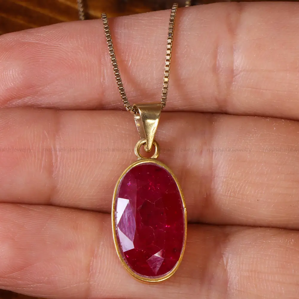 گردنبند سنتاتیک یاقوت اسپرت کد 19122