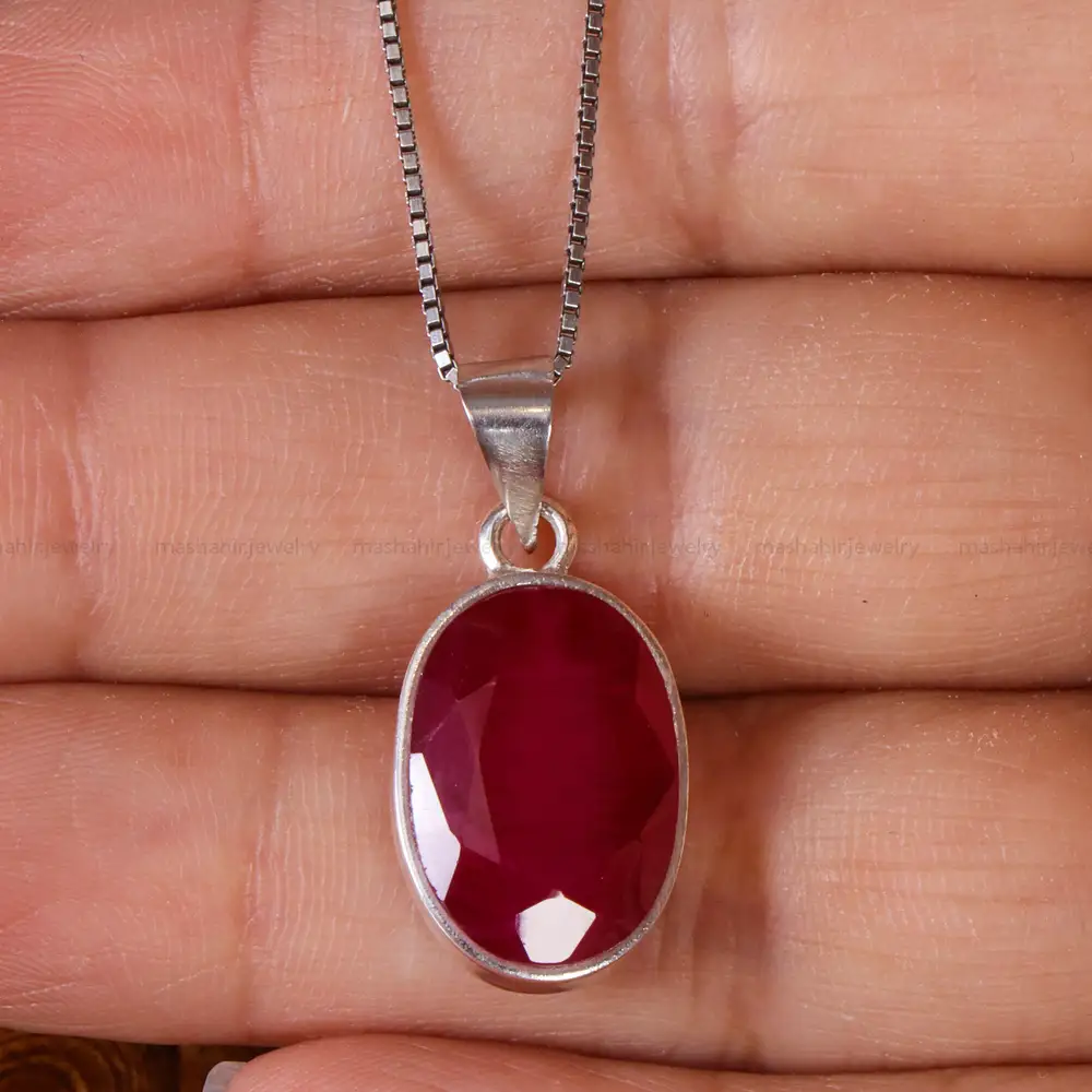 گردنبند سنتاتیک یاقوت اسپرت کد 19127