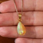 گردنبند اوپال زنانه کد 19131