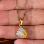 گردنبند اوپال زنانه کد 19132