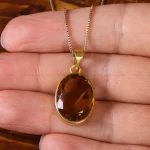 گردنبند سیترین اسپرت کد 19172