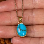 گردنبند فیروزه شجری کد 19221