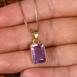 گردنبند آمیتیست اسپرت کد 19222