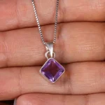 گردنبند آمیتیست اسپرت کد 19232