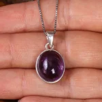 گردنبند آمیتیست اسپرت کد 19240