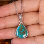 گردنبند فیروزه زنانه کد 19270