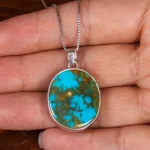 گردنبند فیروزه شجری کد 19273