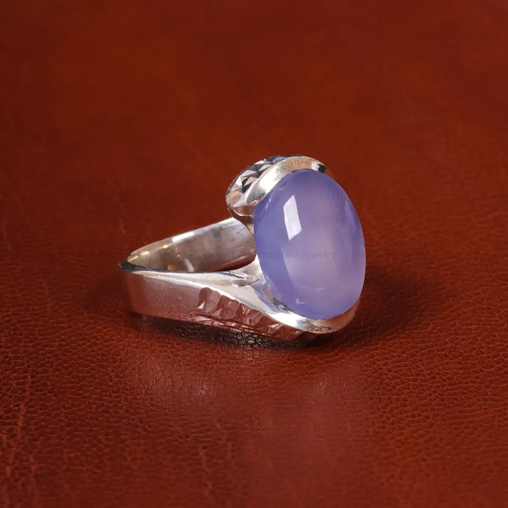 انگشتر عقیق سوسنی مردانه کد 19692