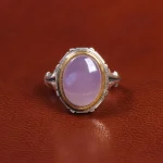 انگشتر عقیق سوسنی مردانه کد 19387