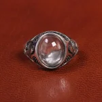 انگشتر دُر نجف مردانه کد 19396