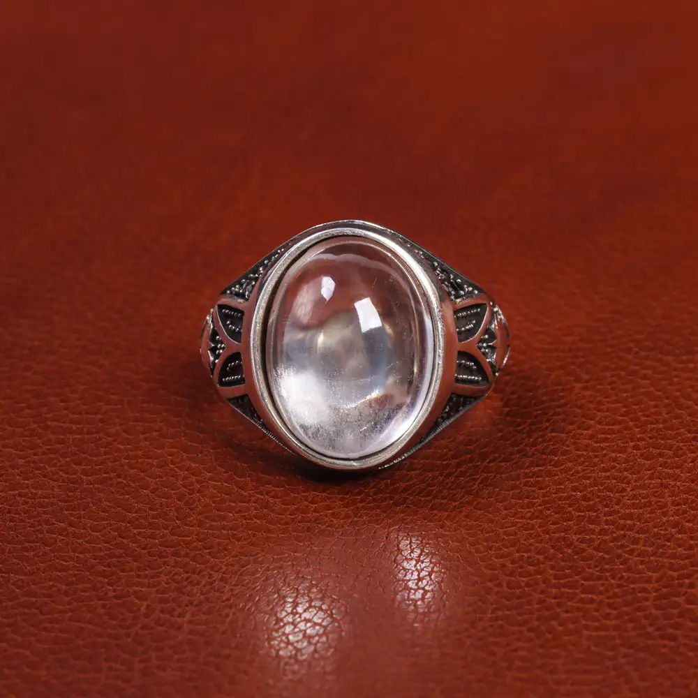 انگشتر دُر نجف مردانه کد 19397