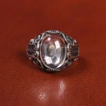 انگشتر دُر نجف مردانه کد 19401