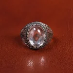 انگشتر دُر نجف مردانه کد 19402