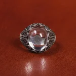 انگشتر دُر نجف مردانه کد 19406