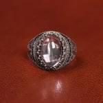 انگشتر دُر نجف مردانه کد 19412