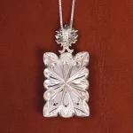 گردنبند فیروزه شجری کد 19518