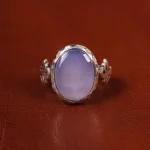 انگشتر عقیق سوسنی مردانه کد 19683