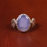 انگشتر عقیق سوسنی مردانه کد 19685