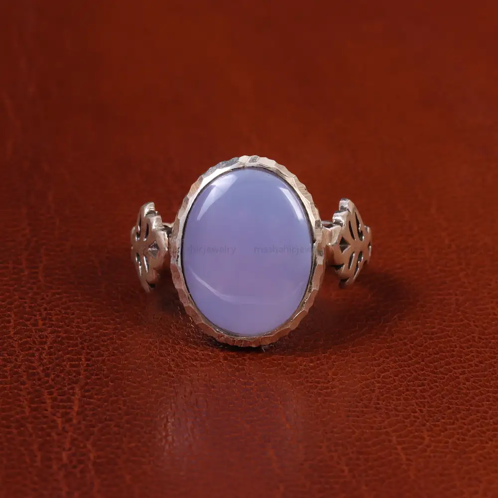 انگشتر عقیق سوسنی مردانه کد 19686