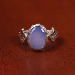 انگشتر عقیق سوسنی مردانه کد 19687