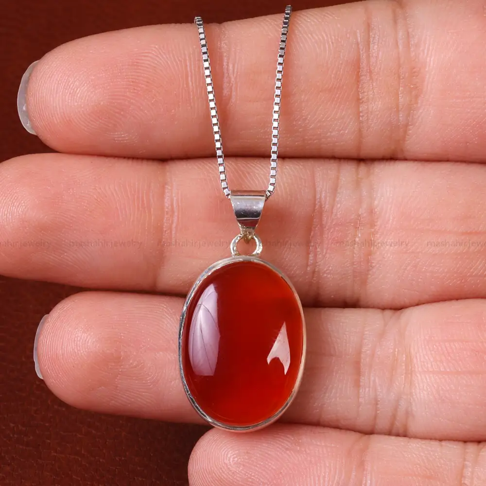 گردنبند عقیق یمن کد 19778