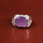 انگشتر عقیق سوسنی مردانه کد 19879