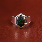 انگشتر اوپال مردانه کد 19905