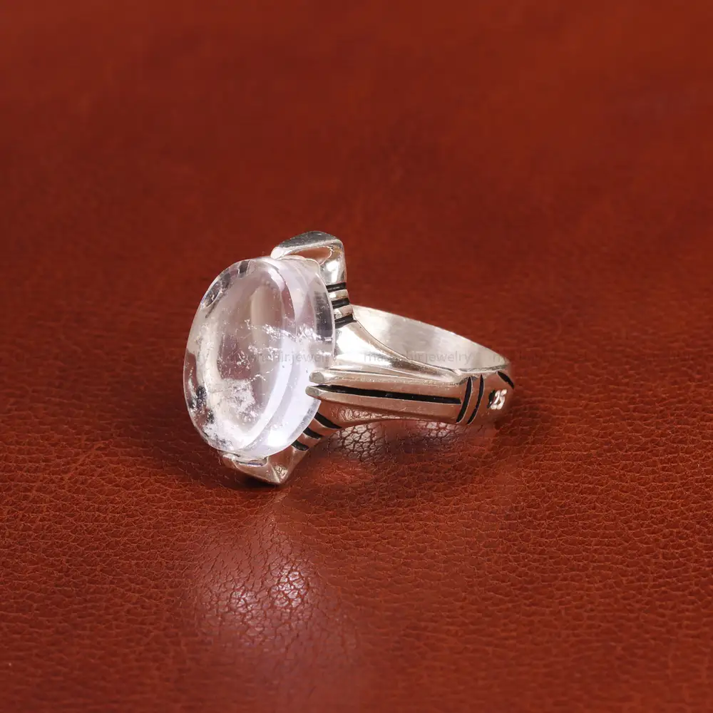 انگشتر دُر نجف مردانه کد 19417