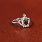 انگشتر اوپال زنانه کد 20029