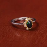 انگشتر اوپال زنانه کد 20116