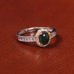 انگشتر اوپال زنانه کد 20119