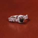 انگشتر اوپال زنانه کد 20157