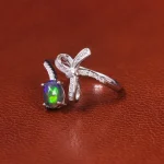 انگشتر اوپال زنانه کد 20164