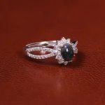 انگشتر اوپال زنانه کد 20174