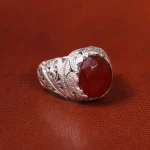 انگشتر یاقوت سرخ مردانه کد 20204