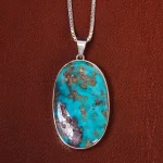 گردنبند فیروزه شجری کد 20372