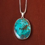 گردنبند فیروزه شجری کد 20376