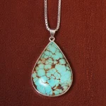 گردنبند فیروزه شجری کد 20384