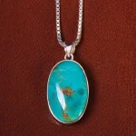 گردنبند فیروزه شجری کد 20387