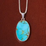 گردنبند فیروزه شجری کد 20389