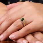 انگشتر اوپال زنانه کد 20028