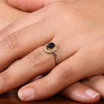 انگشتر اوپال زنانه کد 20113