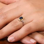 انگشتر اوپال زنانه کد 20115