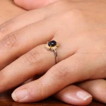 انگشتر اوپال زنانه کد 20116